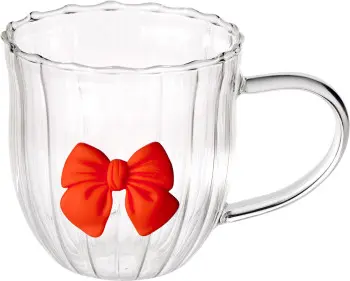 Kubek z czerwoną kokardką Bella 34 
