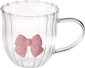 Kubek z różową kokardką Bella 34 