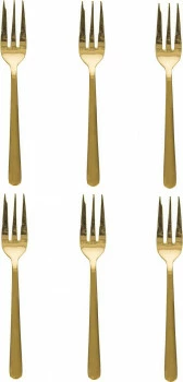 Zestaw widelczyków do ciasta Goldi (6 szt.) 