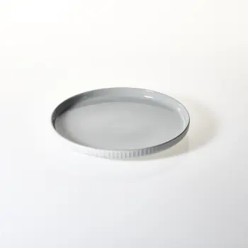 Talerz deserowy Shivonne szary 