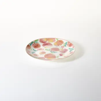 Talerz deserowy mały Peach 129 