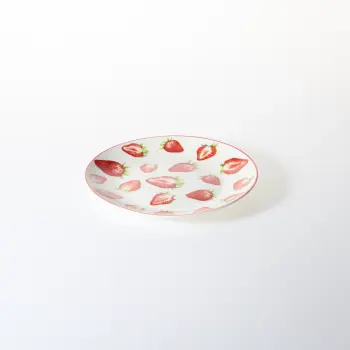 Talerz deserowy mały Strawberry 130 