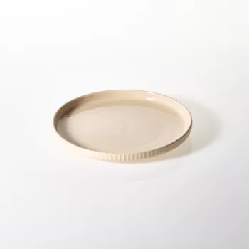 Talerz obiadowy Shivonne różowy 