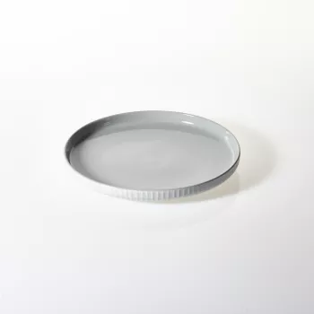 Talerz obiadowy Shivonne szary 