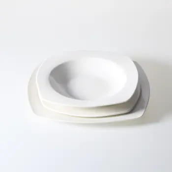 Zestaw talerzy Silla 18 elementów (biały) 