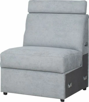 Siedzisko 1-osobowe Lazur (diamentowy szary) 