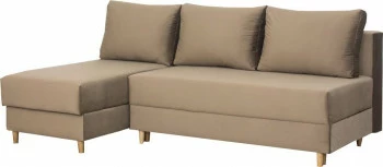 Narożnik Madryt (plusz brąz) 