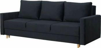 Kanapa Milano (plusz czarny) 