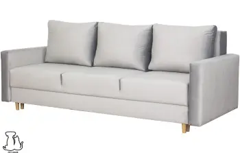 Kanapa Milano (plusz srebrzysty) 