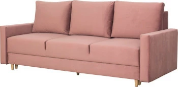 Kanapa Milano (plusz brudny róż) 