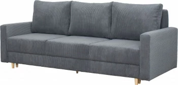 Kanapa Milano (sztruks grafit) 