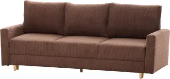 Kanapa Milano (sztruks czekoladowy brąz) 