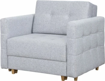 Fotel rozkładany Paris (gustimo jasny szary)