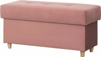 Puf Paris (plusz brudny róż) 