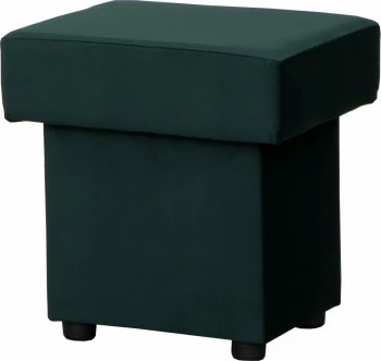 Puf otwierany (plusz zieleń) 