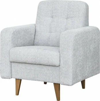 Fotel Sewilla (boucle szary) 