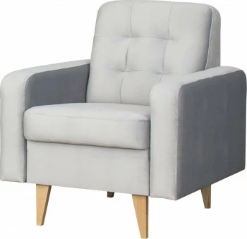 Fotel Sewilla (plusz srebrzysty)