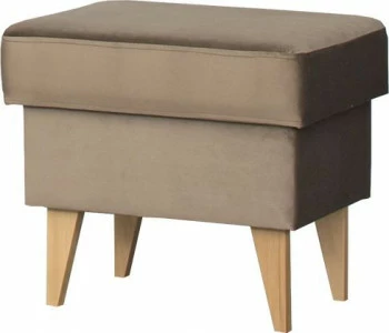 Puf Sewilla (plusz brąz) 