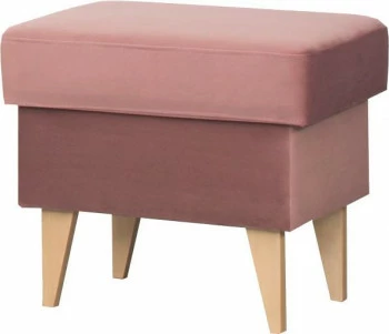 Puf Sewilla (plusz brudny róż)