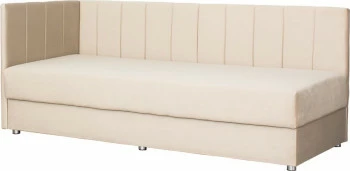 Tapczan Manilla lewy (plusz beż) 