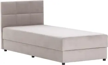 Tapczan Rio (plusz srebrzysty) 