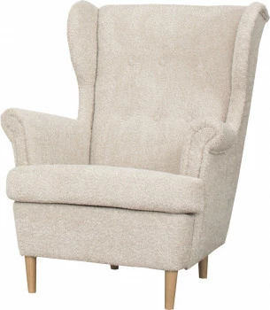 Fotel Werina (boucle beż)