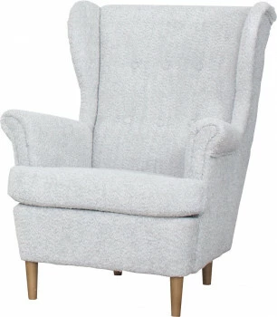 Fotel Werina  (boucle szary) 