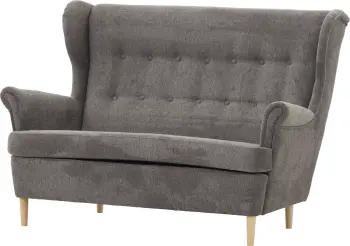 Sofa 2-osobowa Werina (rojal grafit) 