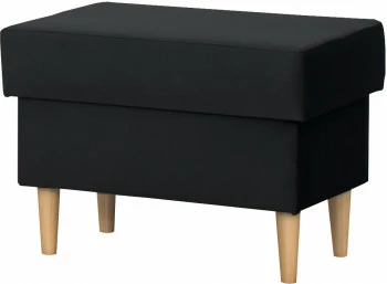 Puf Werina (plusz czarny)