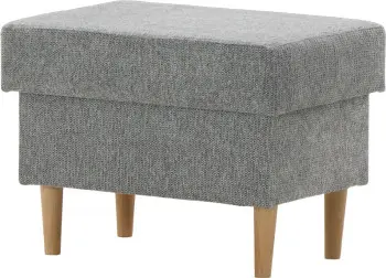 Puf Werina (rojal szary) 