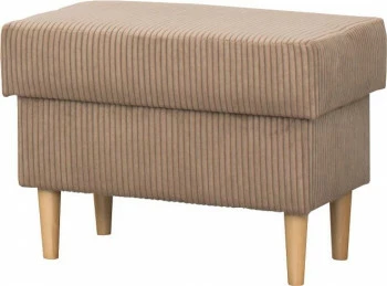 Puf Werina (sztruks brąz)