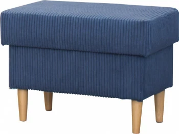 Puf Werina (sztruks granat)