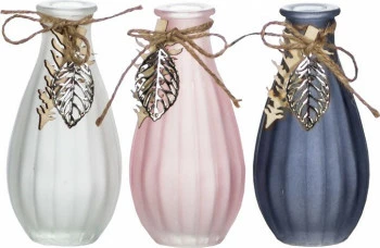 Zestaw (3szt.) ozdobnych wazonów Tasso 1 