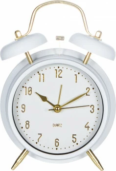 Zegar (budzik) Naturos 8 (biały) 
