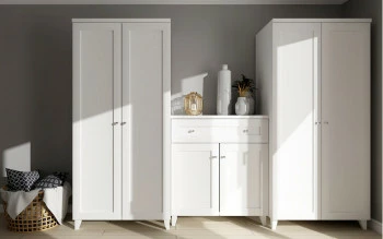 Zestaw pokojowy Majorka (biały) - aranżacja 