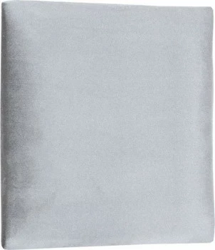 Panel tapicerowany (dekoracyjny) 40x40cm (Plusz srebrzysty)