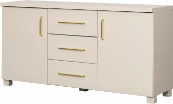 Komoda z drzwiczkami z 3 szufladami Bari (kaszmir)