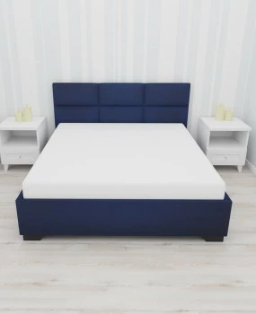 Prześcieradło z gumką (białe - 160x200cm) 