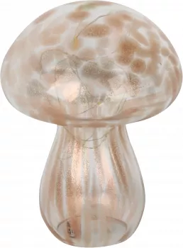 Dekoracja szklana grzybek LED Autumn 3 