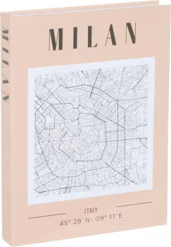 Książka dekoracyjna City Books 3 Milan 