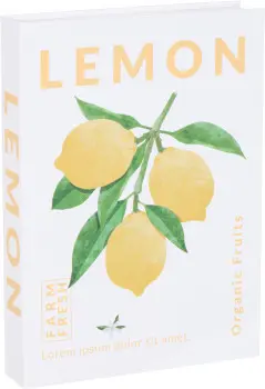 Książka dekoracyjna Lemoni Books 5 Lemon 