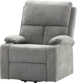 Fotel elektryczny relax z funkcją ułatwiania wstawania Calio 27 (grafit)