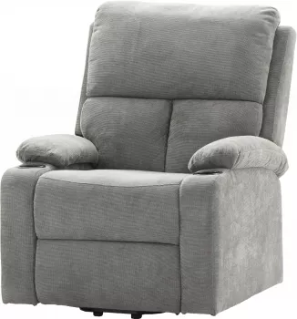 Fotel elektryczny relax z funkcją ułatwiania wstawania Calio 27 (grafit) 