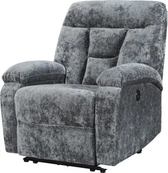 Fotel elektryczny z funkcją relax Gerona 21 (jasnoszary) 