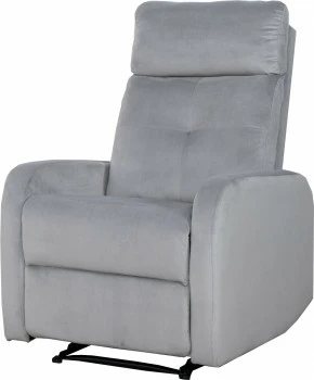 Fotel Gerona z funkcją relax (szary)