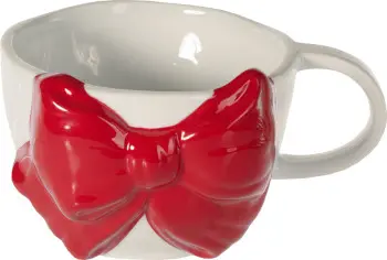 Kubek Bella 167 (biały/czerwony) 