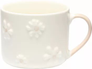 Kubek Daisy 146 (biały/różowy) 