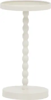 Stolik metalowy pomocniczy/kwietnik mały Naturos 42 (kaszmirowy)