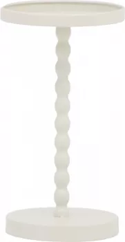 Stolik metalowy pomocniczy/kwietnik mały Naturos 42 (kaszmirowy) 