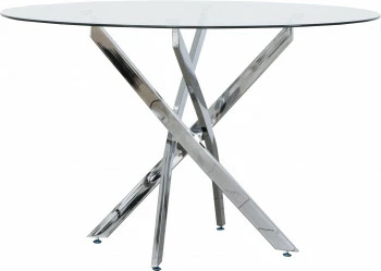 Stół okrągły szklany Salveri 
